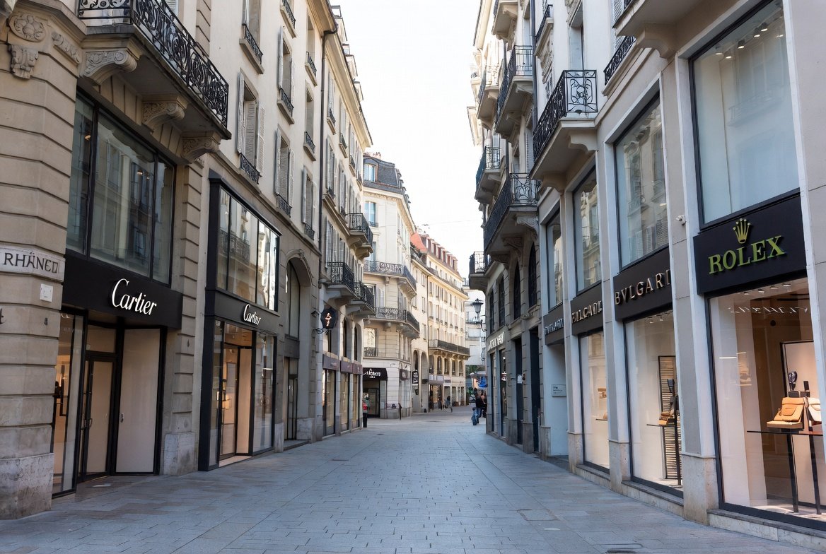 Centre commercial Balexert à Genève : plus de 140 boutiques sous un même toit