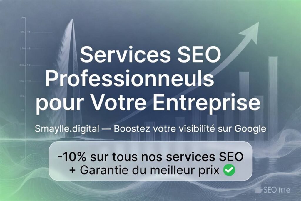 Services SEO professionnels Smaylle.digital - Agence SEO Genève